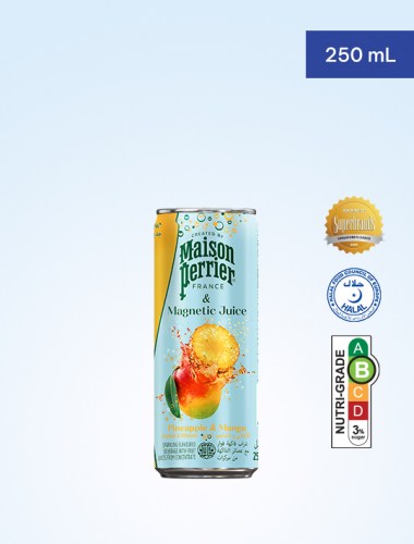 Maison Perrier Magnetic Juice Sparkling Beverage - Pineapple & Mango